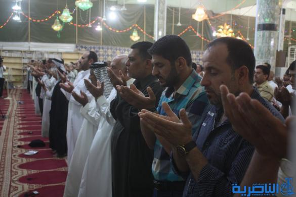 صلاة عيد الاضحى المبارك في مدينة الناصرية - تقرير صوتي مصور -