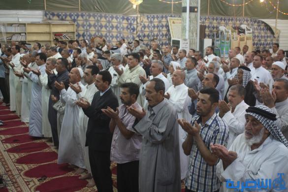 صلاة عيد الاضحى المبارك في مدينة الناصرية - تقرير صوتي مصور -