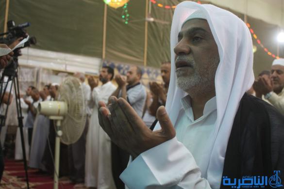 صلاة عيد الاضحى المبارك في مدينة الناصرية - تقرير صوتي مصور -