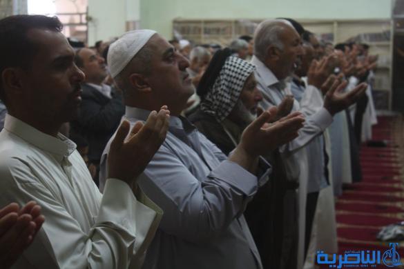 صلاة عيد الاضحى المبارك في مدينة الناصرية - تقرير مصور -