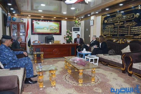 نائب السفير السويدي يزور نزيلا في سجن الناصرية الاصلاحي