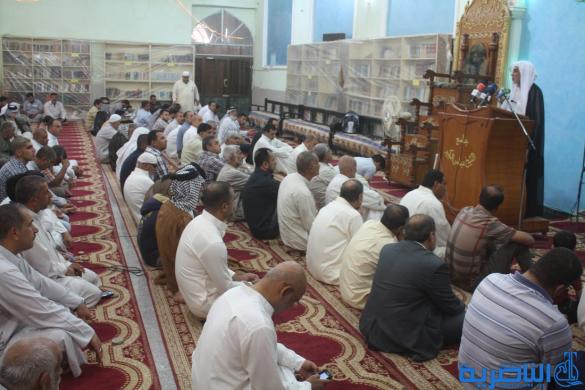 صلاة عيد الاضحى المبارك في مدينة الناصرية - تقرير صوتي مصور -