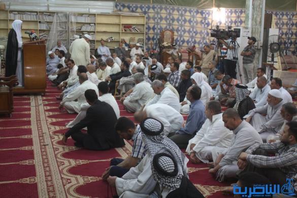صلاة عيد الاضحى المبارك في مدينة الناصرية - تقرير مصور -
