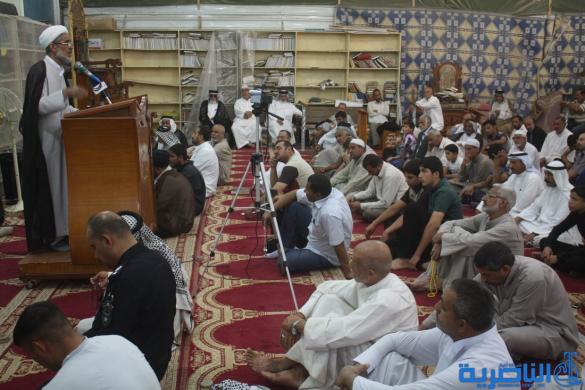 صلاة الجمعة في مدينة الناصرية - تقرير صوتي مصور-