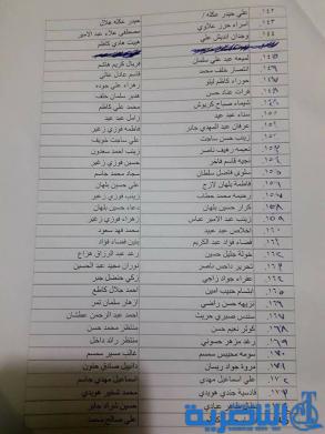 وزارة العمل تباشر بتوزيع دفعة جديدة من رواتب المعين المتفرغ في ذي قار -قائمة بالاسماء-