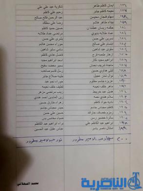 وزارة العمل تباشر بتوزيع دفعة جديدة من رواتب المعين المتفرغ في ذي قار -قائمة بالاسماء-