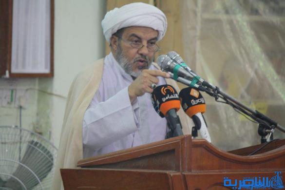 اية الله الشيخ الناصري ينعى الشيخ احمد ظاهر الشويلي