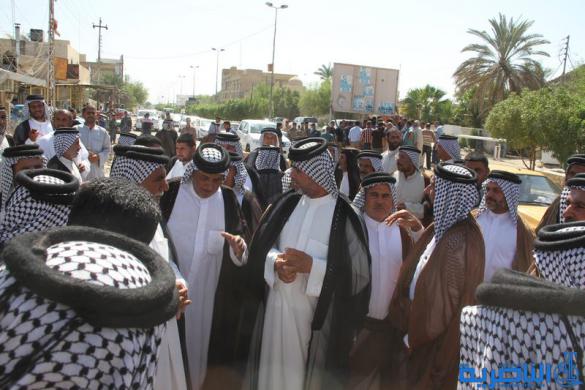 فلاحو ذي قار يتظاهرون للمطالبة بتعويضات عن الخسائر التي سببتها عواصف الموسم الماضي - تقرير مصور -