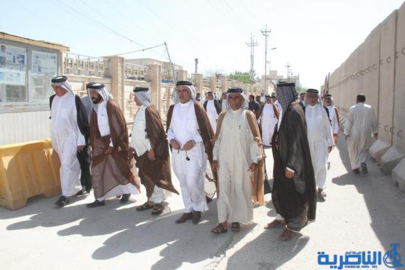 فلاحو ذي قار يتظاهرون للمطالبة بتعويضات عن الخسائر التي سببتها عواصف الموسم الماضي - تقرير مصور -