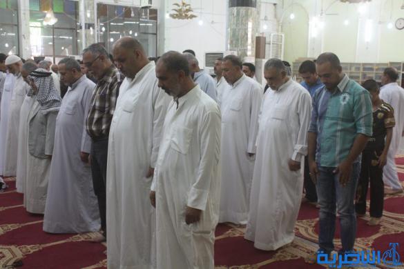 صلاة عيد الاضحى المبارك في مدينة الناصرية - تقرير صوتي مصور - 