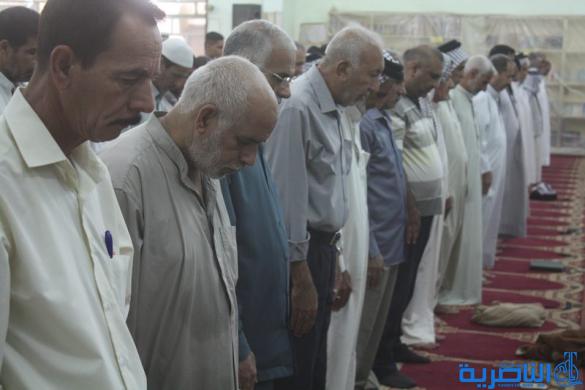 صلاة عيد الاضحى المبارك في مدينة الناصرية - تقرير صوتي مصور - 