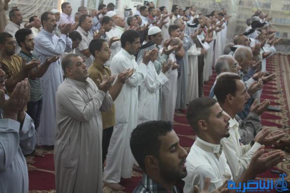 صلاة عيد الاضحى المبارك في مدينة الناصرية - تقرير صوتي مصور - 