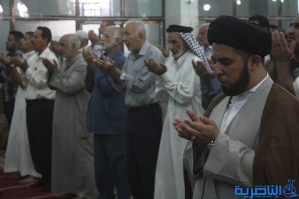 صلاة عيد الاضحى المبارك في مدينة الناصرية - تقرير صوتي مصور - 