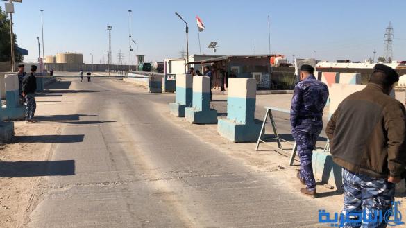 موظفو العقود في حماية الانابيب النفطية يتظاهرون في الناصرية لتثبيتهم على الملاك الدائم - تقرير مصور -
