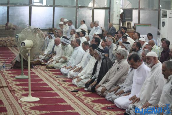 صلاة عيد الاضحى المبارك في مدينة الناصرية - تقرير صوتي مصور - 