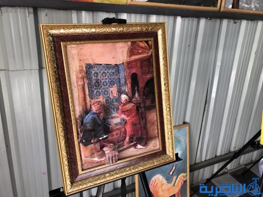 الفنون الجميلة في ذي قار تقيم معرضها السنوي الاول للتصميم والطباعة - تقرير مصور -