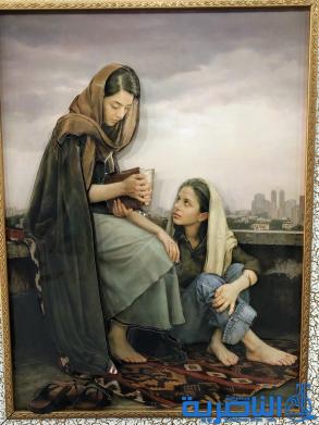 الفنون الجميلة في ذي قار تقيم معرضها السنوي الاول للتصميم والطباعة - تقرير مصور -