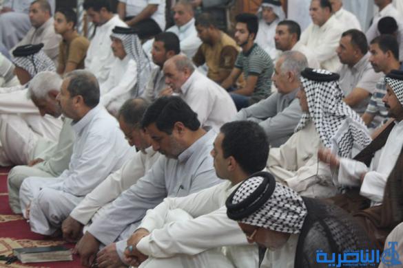 صلاة عيد الاضحى المبارك في مدينة الناصرية - تقرير صوتي مصور - 