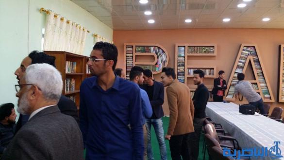 متطوعون يعيدون تاهيل مكتبة الرفاعي المركزية ويرفدونها بـ1500 كتاب - تقرير مصور -
