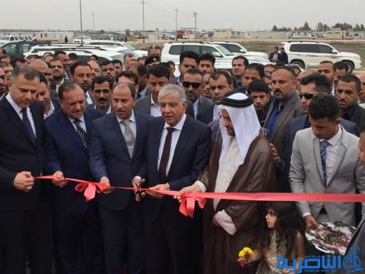 بالصور:محافظ ذي قار ووزير النفط يفتتحون مبنى شركة النفط ووضع حجر الاساس لمشروع مركز التدريب