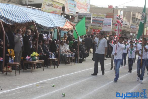 ذي قار : 169 مدرسة  تشارك مسيرة كشفية بمناسبة بدء العام الدراسي – تقرير مصور - 