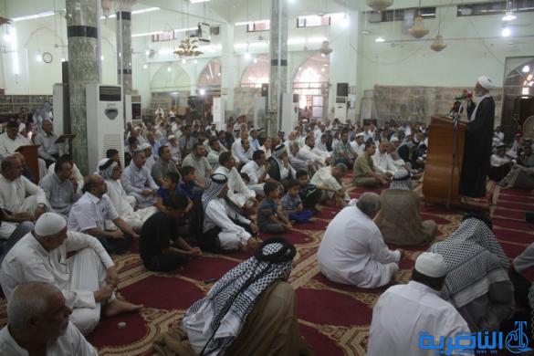 صلاة الجمعة في مدينة الناصرية - تقرير صوتي مصور -