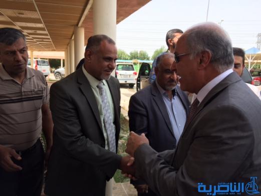 وزير الموارد المائية يعد بتعيين الاجراء في المصب العام على الملاك الدائم