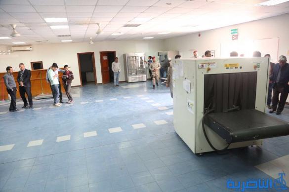 بالصور: صالة المسافرين في مطار الناصرية المدني