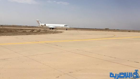 مطار الناصرية يستقبل الرحلة الثالثة وعلى متنها 12 مسافرا