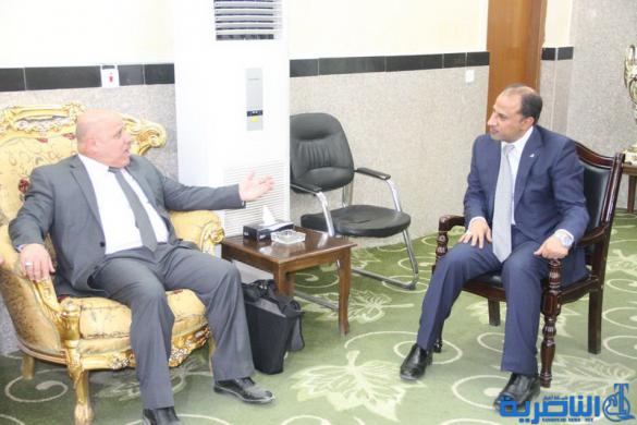 محافظ ذي قار يستقبل وكيل وزارة الكهرباء ويعلن عن تشكيل غرفة عمليات لتاهيل قطاع الكهرباء ومعالجة مشكلة نقص الطاقة