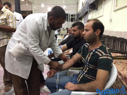 بالصور : جمعية التضامن تنظم حملة للتبرع بالدم في ذكرى استشهاد الحسين (ع)