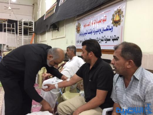 بالصور : جمعية التضامن تنظم حملة للتبرع بالدم في ذكرى استشهاد الحسين (ع)