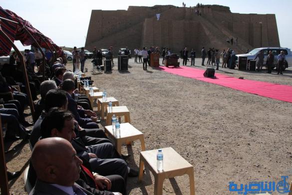 نقابة الصحفيين تكرم اسر شهداء الصحافة خلال حفل عند زقورة اور بالناصرية - تقرير مصور - 