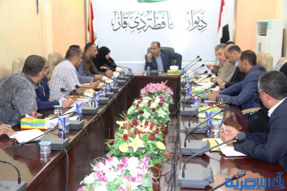 لجنة توزيع الاراضي في ذي قار تواصل اعمالها ، وتؤكد شمول القوات الامنية بالتوزيع ضمن الوجبات المقبلة