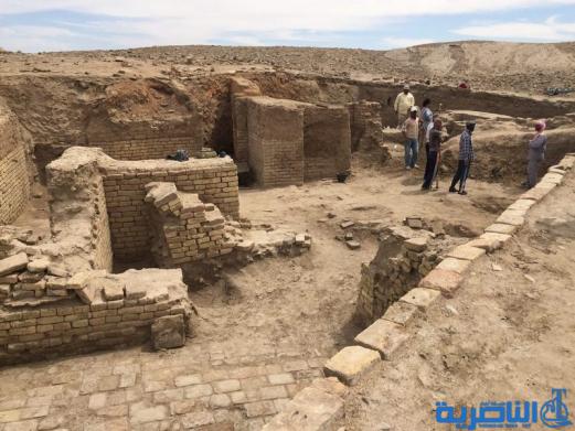 العثور على هياكل ولقى اثرية جديدة في مدينة اور الاثرية - تقرير مصور-