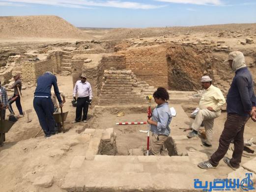 العثور على هياكل ولقى اثرية جديدة في مدينة اور الاثرية - تقرير مصور-