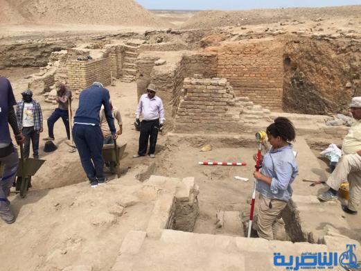 العثور على هياكل ولقى اثرية جديدة في مدينة اور الاثرية - تقرير مصور-