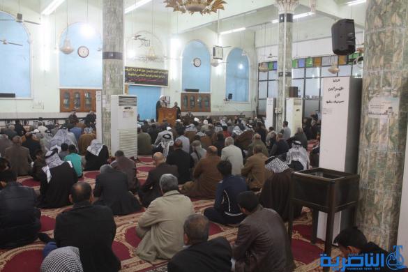 صلاة الجمعة في مدينة الناصرية - تقرير صوتي مصور - 