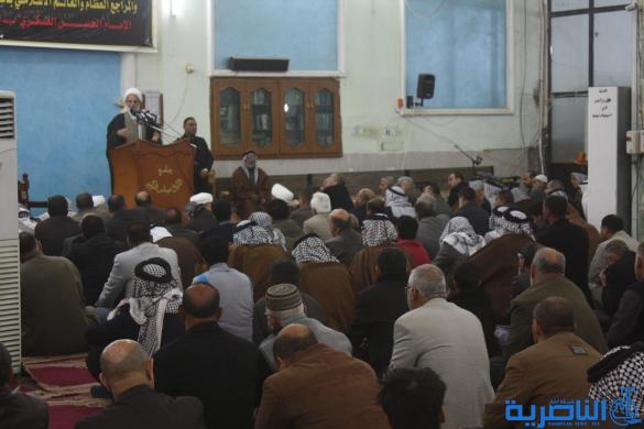 صلاة الجمعة في مدينة الناصرية - تقرير صوتي مصور - 