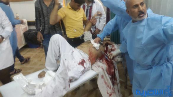 بالصور : مستشفى سوق الشيوخ يستقبل جرحى تفجير الناصرية