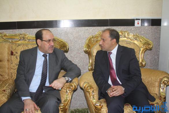 المالكي يعقد اجتماعا مغلقا مع الحكومة المحلية في ذي قار -تقرير مصور-
