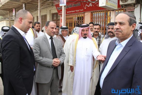 الاف المتظاهرين في الناصرية 