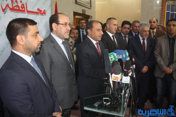 المالكي من الناصرية :لو لا الحشد الشعبي لما تشكلت الحكومة العراقية 