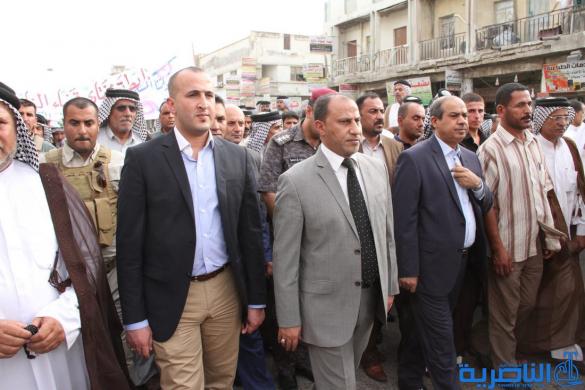 بالصور : هكذا ردت الناصرية على سقوط الموصل