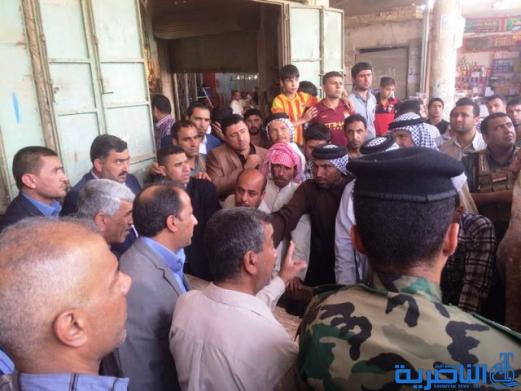 محافظ ذي قار يزور الرفاعي ويعلن استلام كامل محصولها الزراعي وقرب نصب جسرين بالقضاء