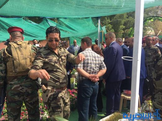 بالصور...محافظ ذي قار ووزيرة الاعمار يفتتحان معرض الزهور الثالث في الناصرية