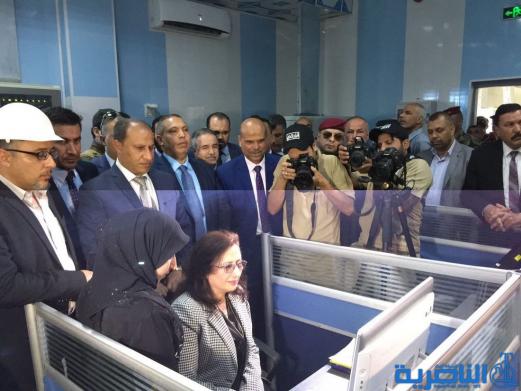 وزيرة الاعمار تفتتح رسميا مشروع ماء النصر شمالي ذي قار- تقرير مصور -