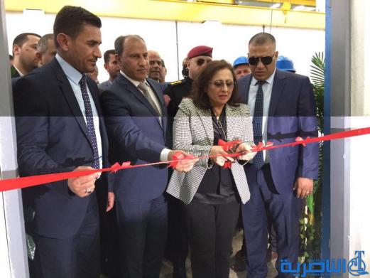 وزيرة الاعمار تفتتح رسميا مشروع ماء النصر شمالي ذي قار- تقرير مصور -