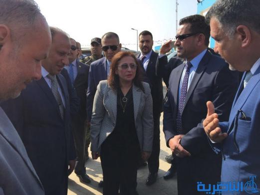 وزيرة الاعمار تفتتح رسميا مشروع ماء النصر شمالي ذي قار- تقرير مصور -