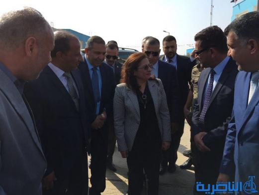 وزيرة الاعمار تفتتح رسميا مشروع ماء النصر شمالي ذي قار- تقرير مصور -